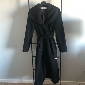 Wool-blend Trench Coat